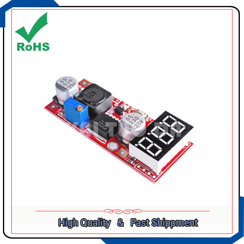 Regulator Display Watch - Spannungsmesseruhr DC-DC einstellbares Netzteil Abwärtswandlermodul mit