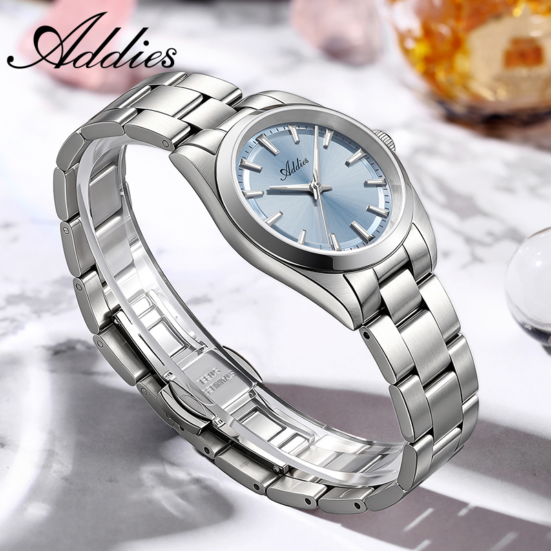 Luxury Watch Organizer - ADDIES Damenuhren mit Saphirkristall, neue Luxus-Edelstahluhr