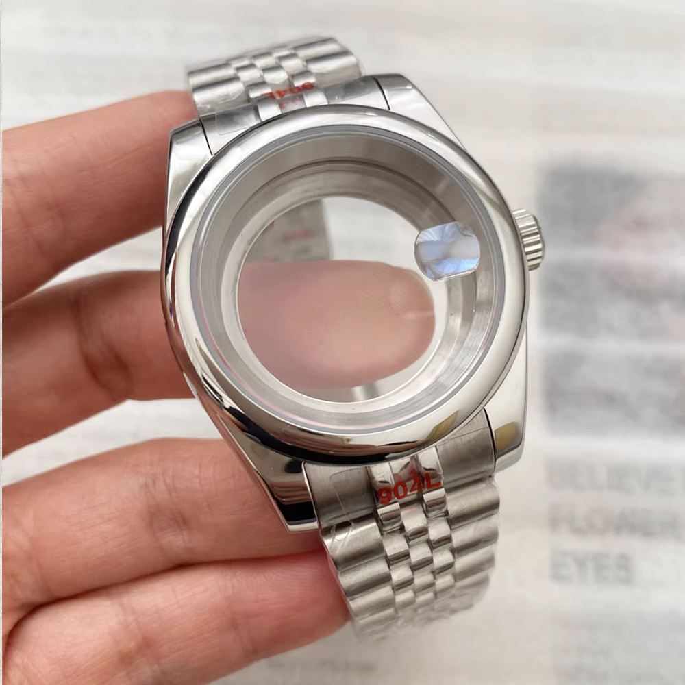 Luxury Watch Protection Film - Luxus-Uhrengehäuse und Armband-Set für NH35 Uhrwerk,
