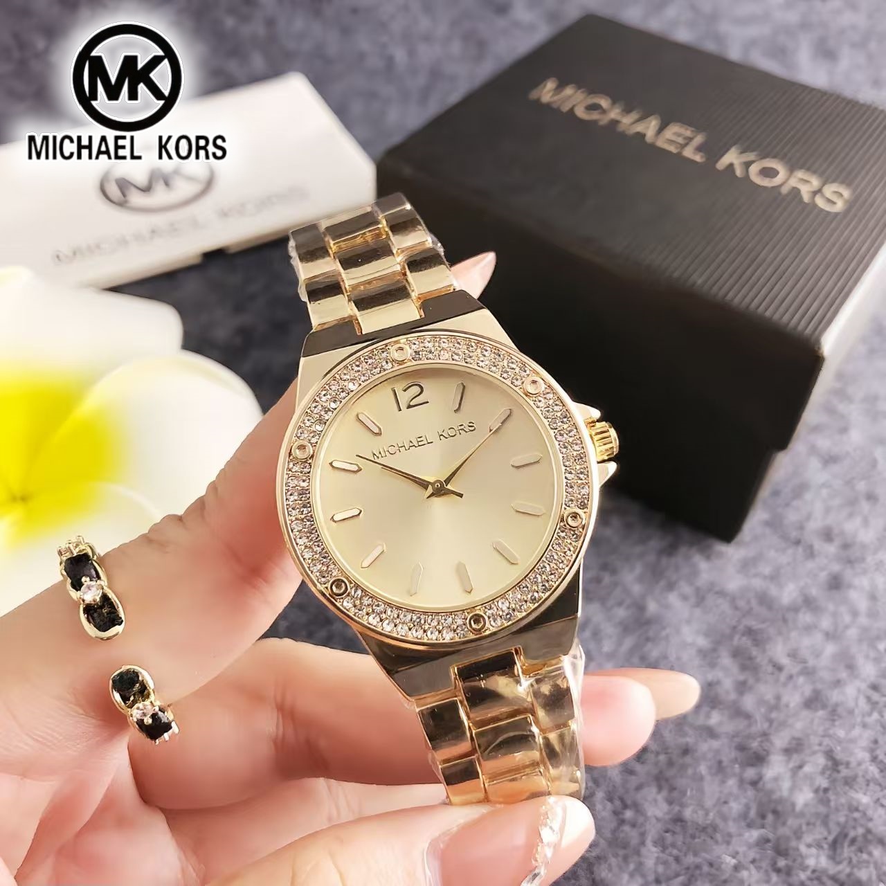 Michael Kors Mode-Luxus-Damenu – Luxury Watch Photo Bewertung und Preis