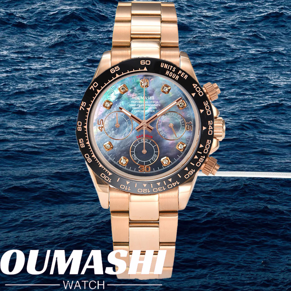 VK63 Uhren 39,3 mm Perle Perle – Chronograph Flyback Watch Bewertung und Preis
