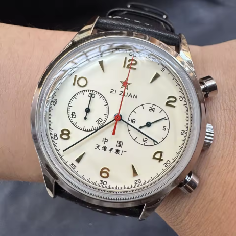 1963 Pilotenuhr 42mm Herrenuhr – Chronograph Flyback Watch Bewertung und Preis