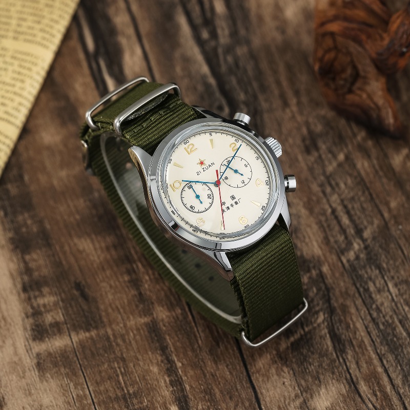 1963 Pilotenuhr 42mm Herrenuhr – Chronograph Flyback Watch Bewertung und Preis