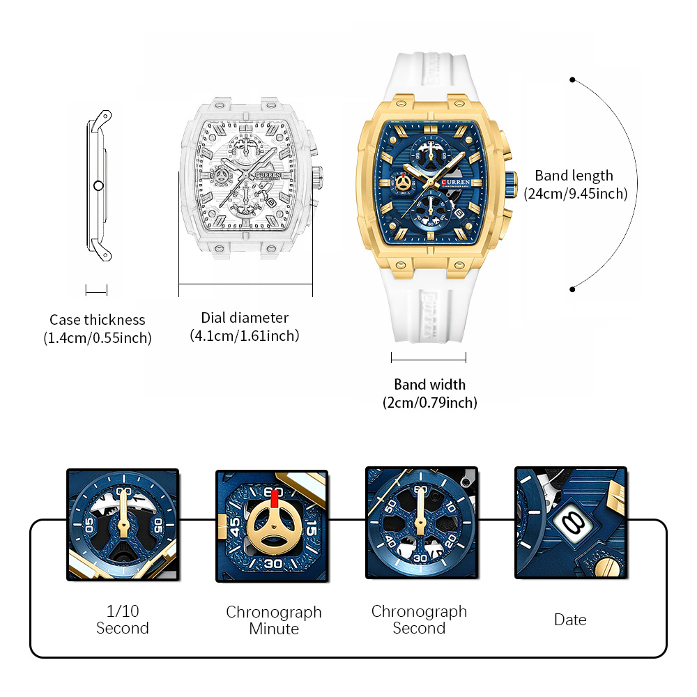 CURREN Luxus-Vintage-Uhr für H – Luxury Watch Price Bewertung und Preis