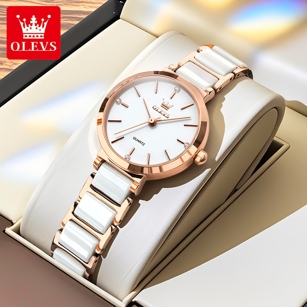 OLEVS Damenuhr 5877, luxuriöse – Luxury Watch Box Bewertung und Preis