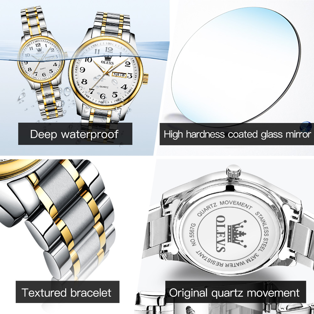 OLEVS Neue Mode Paar Uhr für M – Luxury Watch Price Bewertung und Preis
