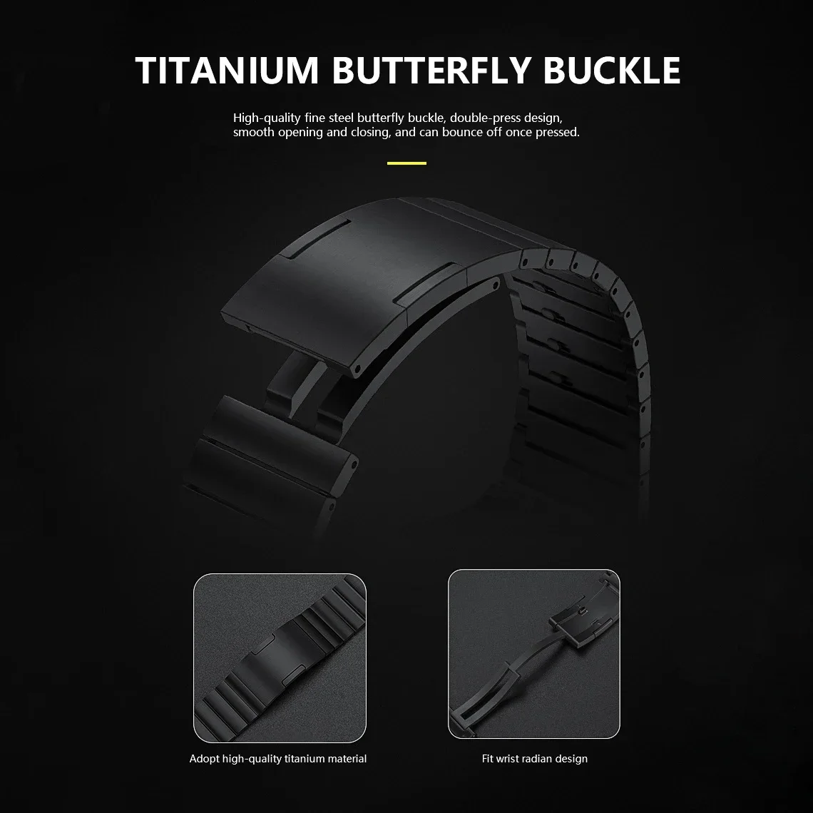 22 mm Quick Fit Titan-Metallba – Luxury Watch Galaxy Bewertung und Preis
