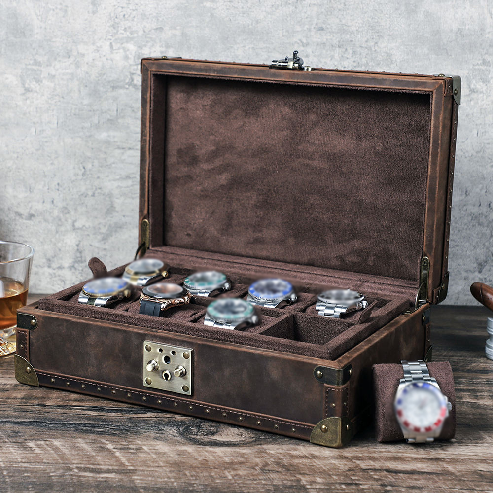CONTACT'S FAMILY 8 Leder Maßge – Luxury Watch Organizer Bewertung und Preis
