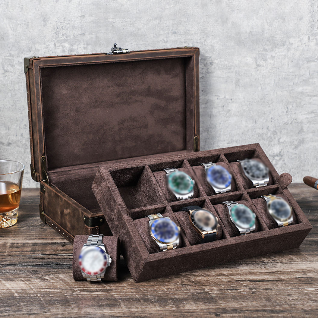 CONTACT'S FAMILY 8 Leder Maßge – Luxury Watch Organizer Bewertung und Preis