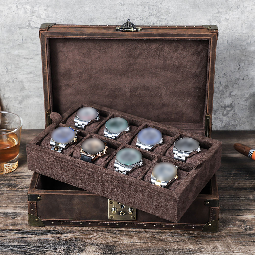 CONTACT'S FAMILY 8 Leder Maßge – Luxury Watch Organizer Bewertung und Preis