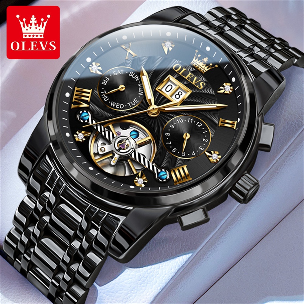 OLEVS Klassische Herrenuhren T – Chronograph Flyback Watch Bewertung und Preis