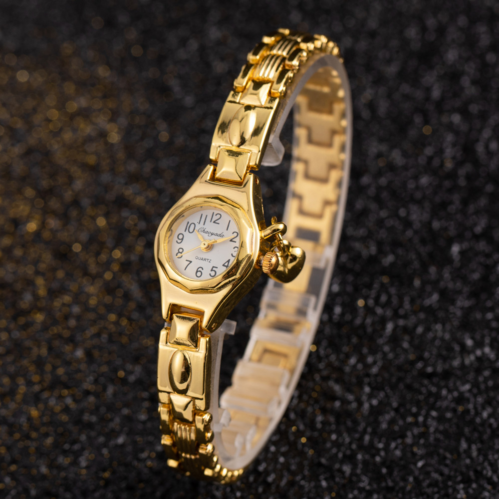 Damen-Armbanduhr, goldenes Arm – Open Heart Watch Bewertung und Preis