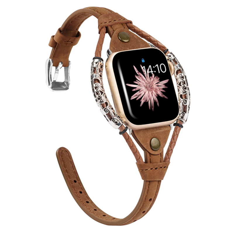 Echtes Lederarmband für Apple  – Luxury Watch Ap Bewertung und Preis