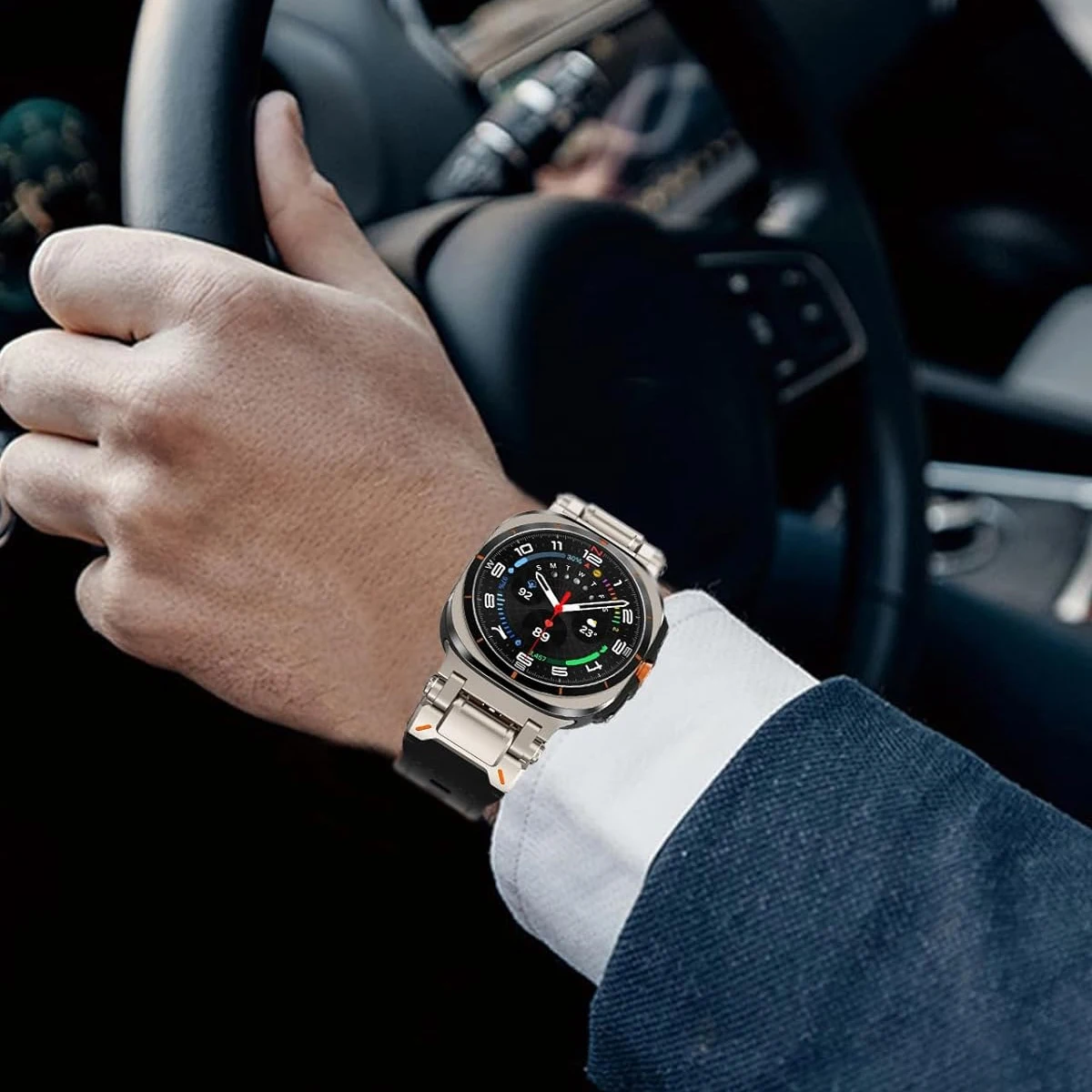 Luxuriöses Lederarmband für Sa – Luxury Watch Galaxy Bewertung und Preis