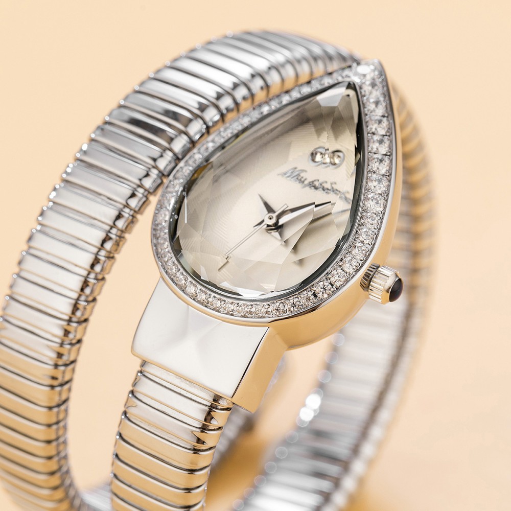 MISSFOX Schlangenförmige Diama – Open Heart Watch Bewertung und Preis