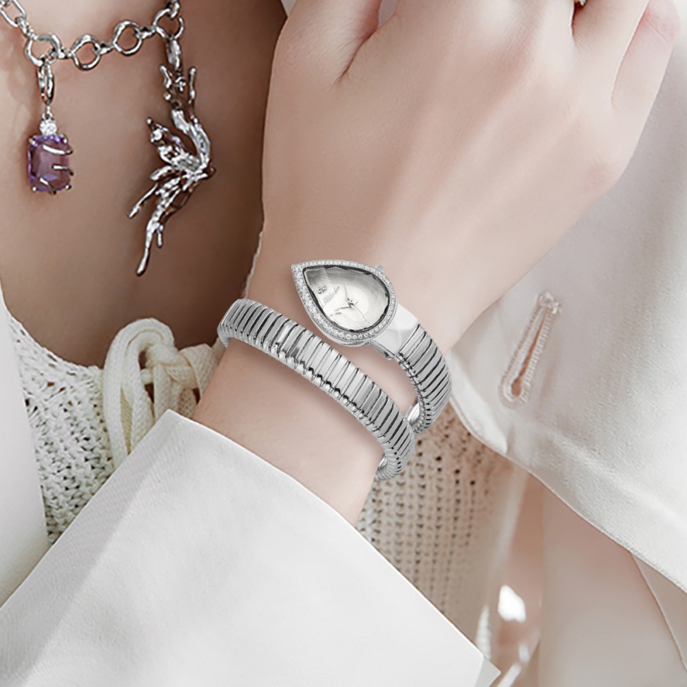 MISSFOX Schlangenförmige Diama – Open Heart Watch Bewertung und Preis